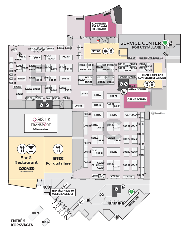Logistik & Transport Exhibition map 2025